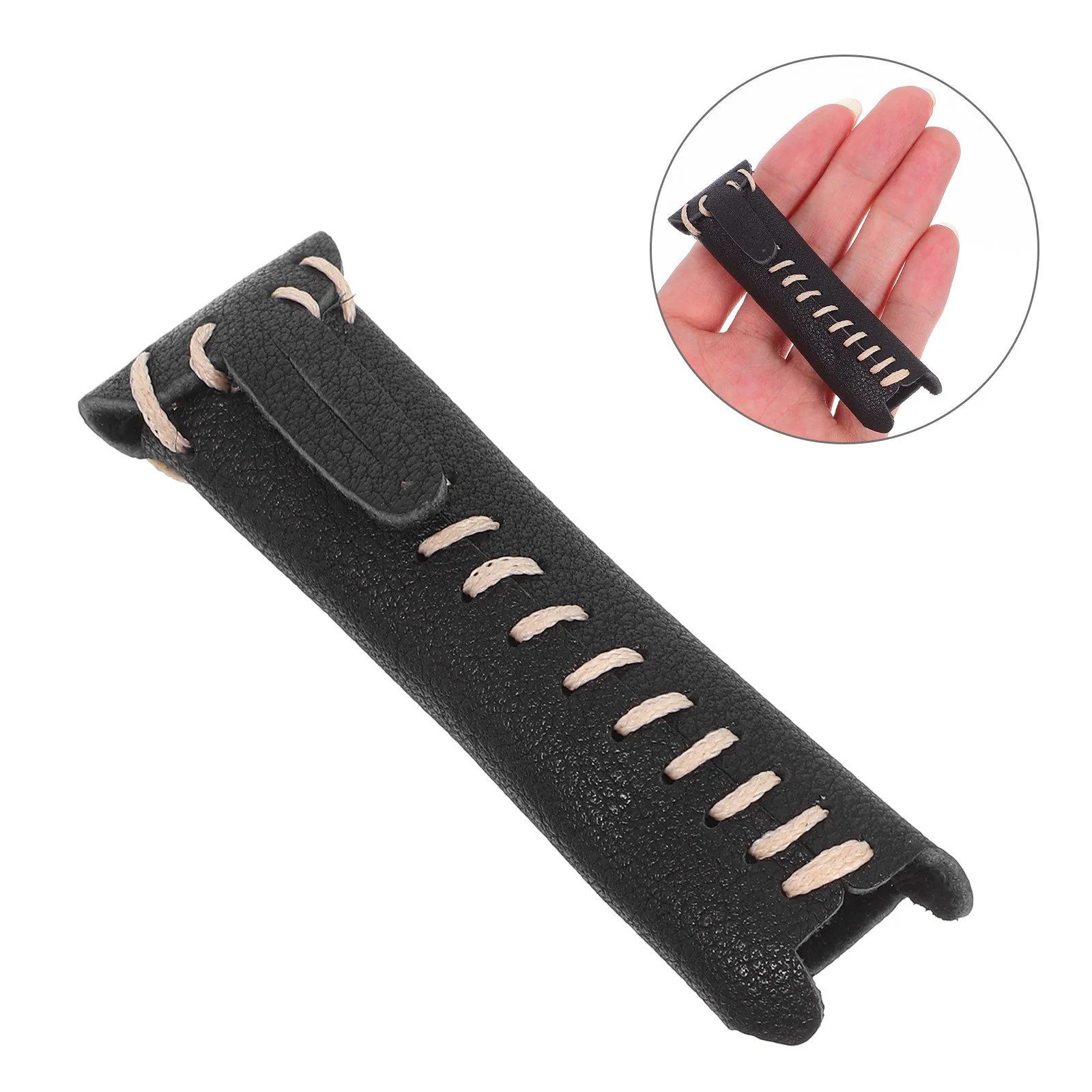 

Pool Cue Tip Protector Vintage Snooker Stick Head Cover Hanging Hole Billiard Protective Cover Cue Stick Protector