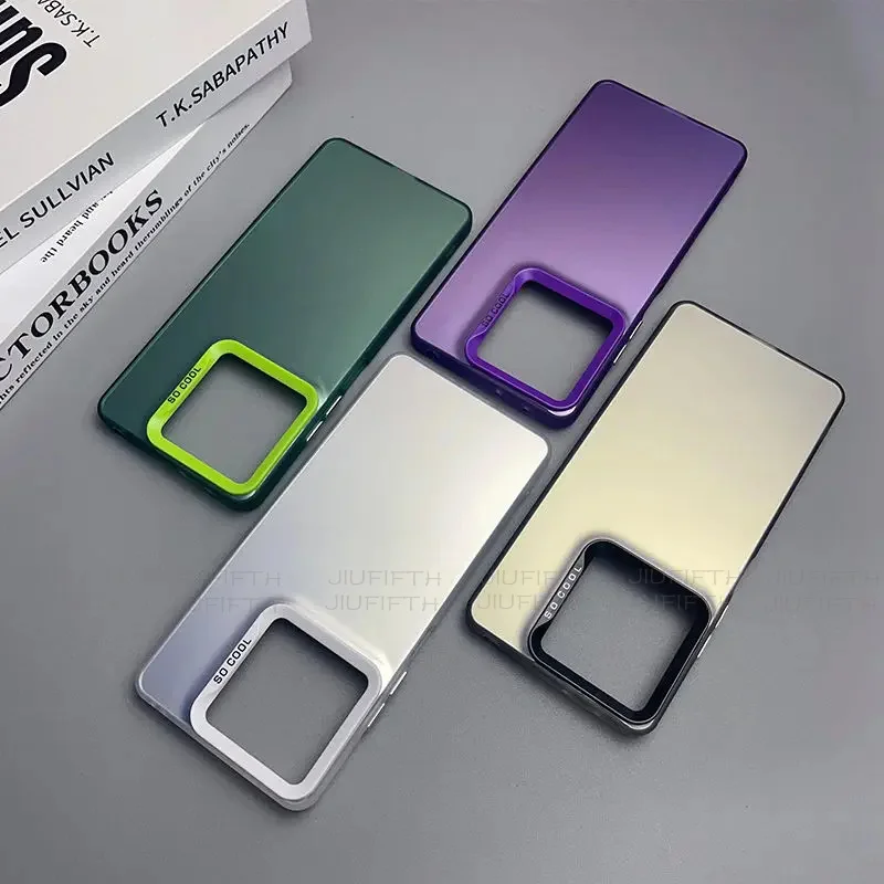 

For Infinix Hot 40 Pro Case Infinix Hot40Pro Hot40 40Pro Phone Cases X6836 X6837 Plating Back Cove Bumper Armor Shockproof Cover