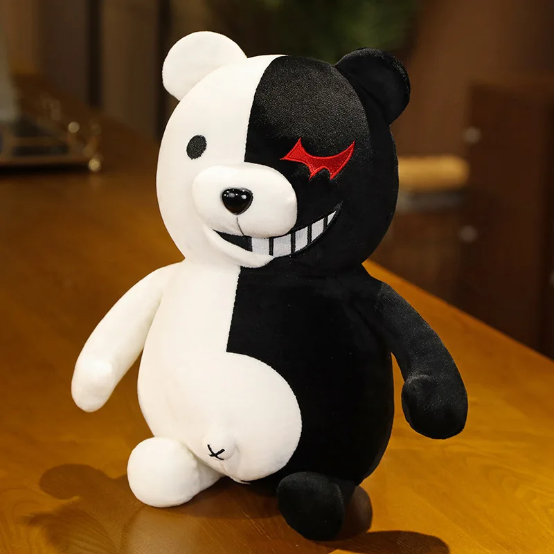 Kawaii Monokuma Monomi Plush Toys Anime Danganronpa Soft Stuffed Doll Animation Game Figure Pillow Cushion ACG Collection Gift