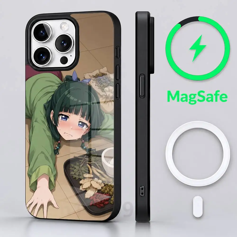 The A-Apothecary Diaries maomao  Phone Case For iPhone 17 AIR 16 Pro ProMax 15 14 Pro 11 12 13 Shockproof Silicone Cover