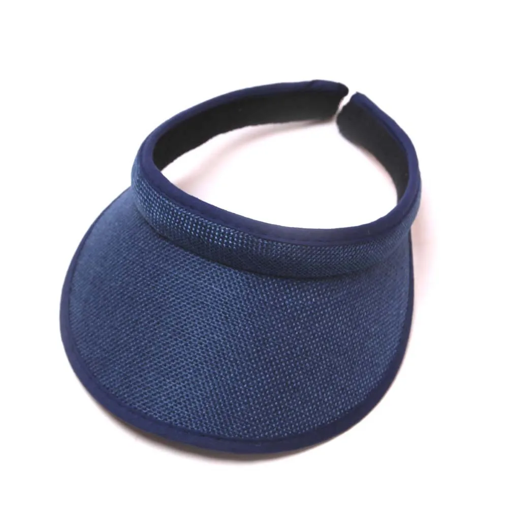 جديد الصيف المرأة عادية الشمس قبعة بواقٍ للشمس الشاطئ قبعة فارغة السيدات قابل للتعديل طبيعة القش عاريات قبعة #3