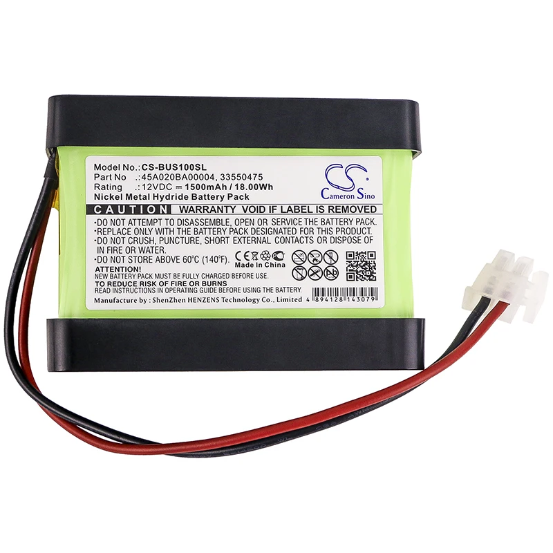 

Cameron sino 1500mAh Battery For Besam Unislide II Sliding door EXU3 EXU1 33550475 45A020BA00004 550473 550475