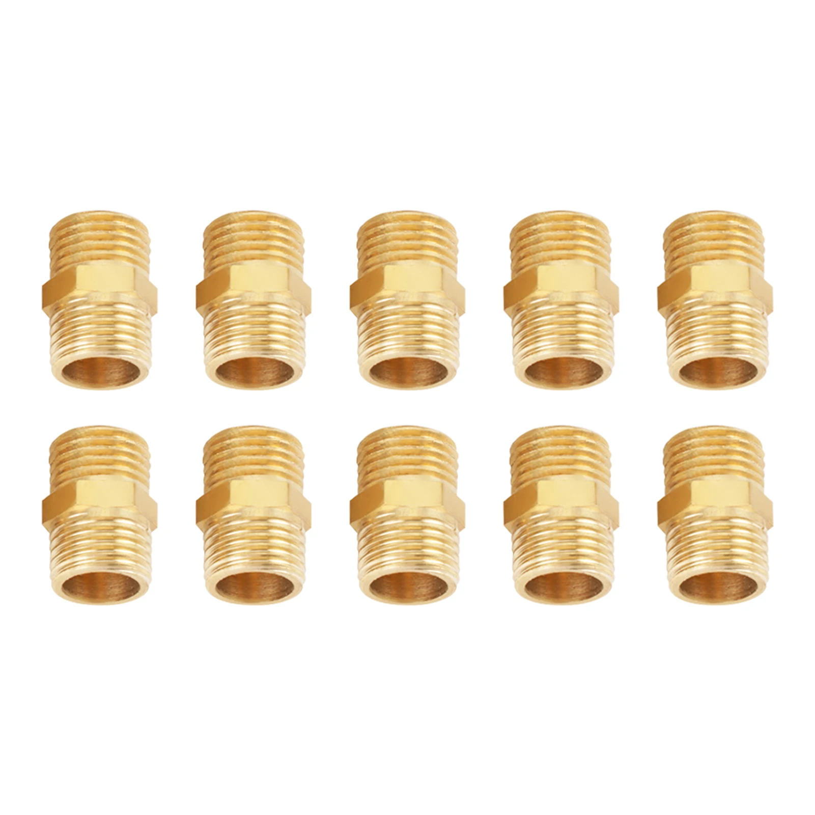 

Lightweight High Quality 0.79x0.55in Hex Nipple 1/4" Hex Nipple Fitting for Connecting Fuel Pipe Connecting Air Pipe