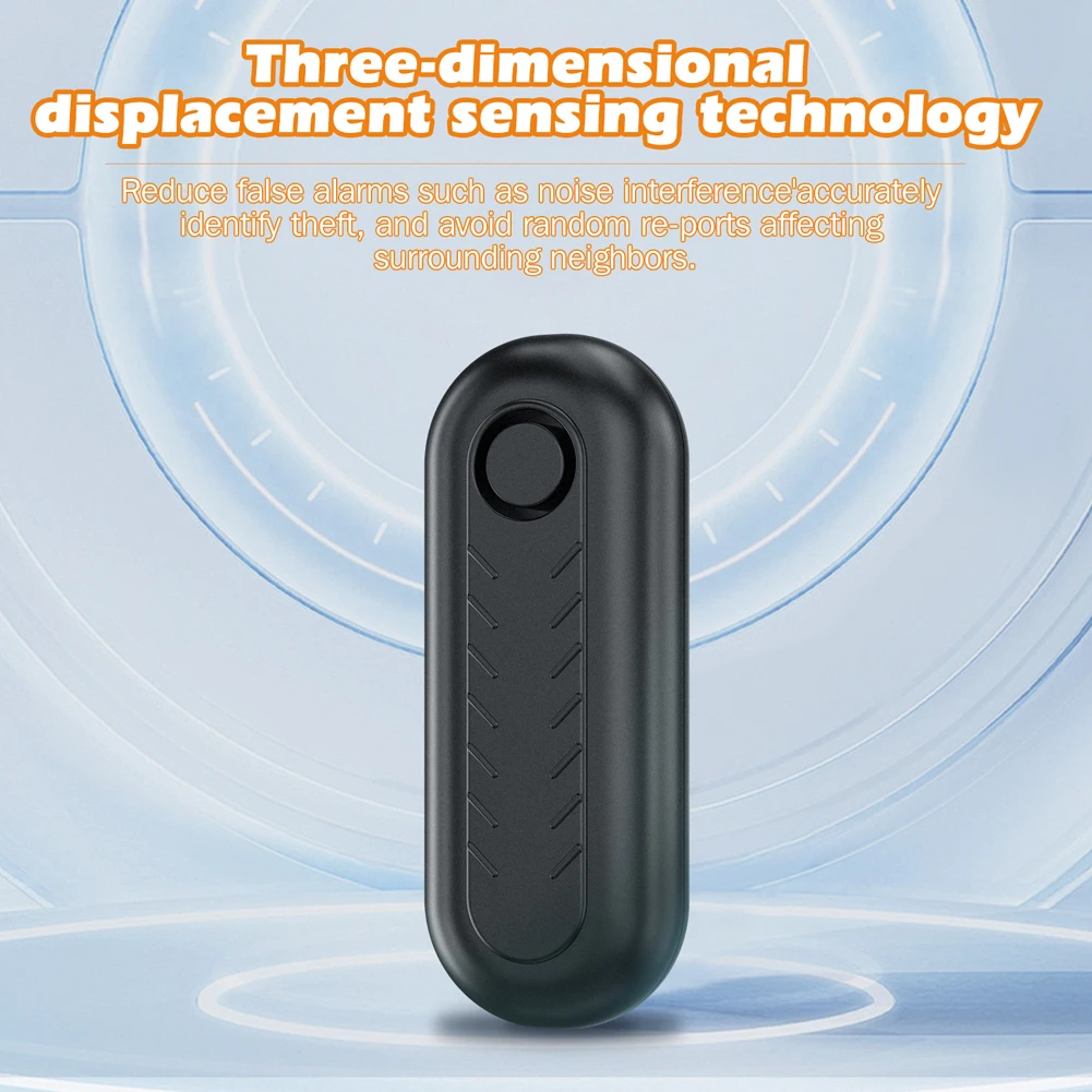 

Bike Alarm Waterproof Vibration Motorcycle Bicycle/Door Burglar Alarm Ebike Anti Theft 113dB Loud Adjustable Sensitivity