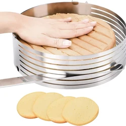 DIY Adjustable Cake Cutter Slicer Mold Bakeware Cutter Cake Slicer Ring Baking Cake Tool Kitchen Baking Accessories