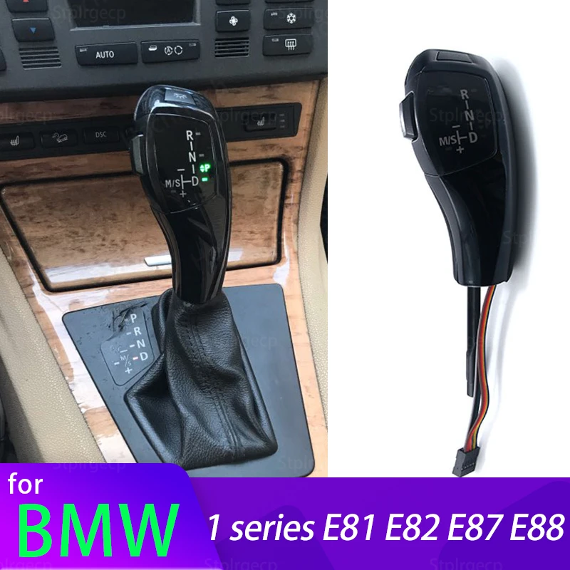 

3 years warranty LED Gear Shift Knob Automatic Gear Shifter Lever Handle Replacement for BMW 1 series E81 E82 E87 E88 2004-2011