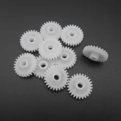 10Pcs/Lot 0.5M 0.5 Modulus Plastic Spur Gear Pinion 26T 26 Teeth 26-Tooth Bore Hole Aperture 3MM 2.95MM 3A 263A Dia.14mm X 4.7mm