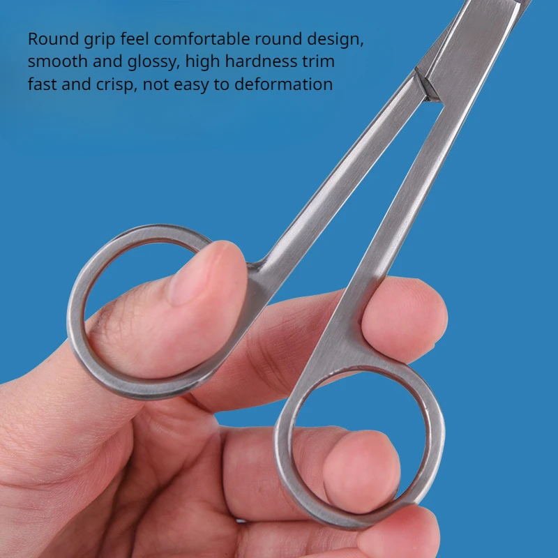 1PCS Stainless Steel Bandage Scissors, Gauze Scissors, Medical Teaching Scissors Hand Tools Kitchen Scissors Ferramentas Manuais