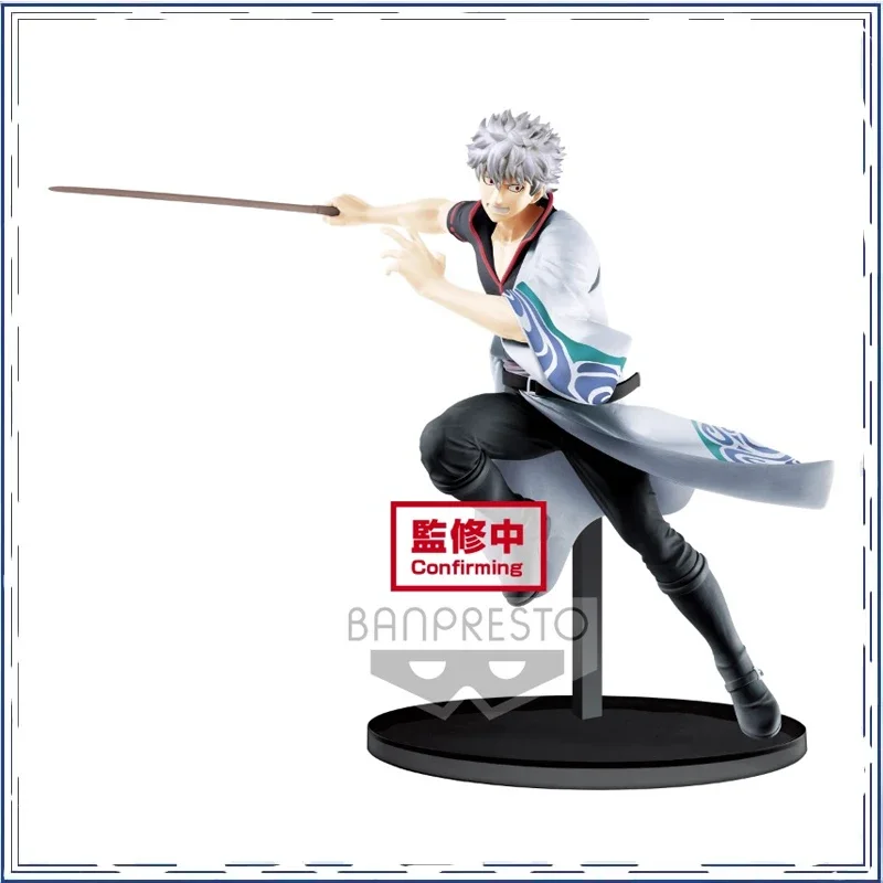 BANPRESTO Gintama Sakata Gintoki DXF Prize Figure PVC Christmas Gifts or Collection Original Anime Action Figure Model Toys