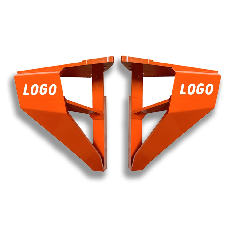 Orange white logo