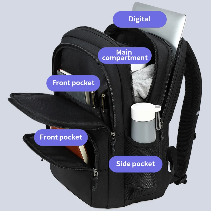 CoolBELL New Arriver School Bags Laptop Rucksack Multi-Functional Notebook Laptop Bag Backpacks for Business