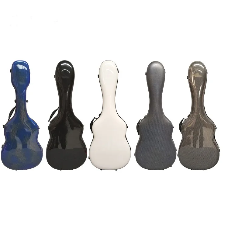 

Легкий жесткий чехол для гитары, корпус из углеродного волокна и стекловолокна, прочный и надежный для хранения электрогитар и акустических гитар