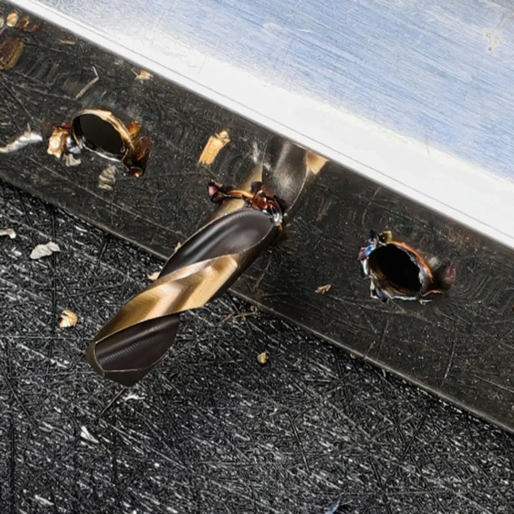 6 قطعة برأسين تويست اوجير مجموعة لقمة مثقاب HSS صلابة عالية مزدوجة نهاية لقمة ثقب المهنية أداة السلطة ثقب مثقاب الخشب