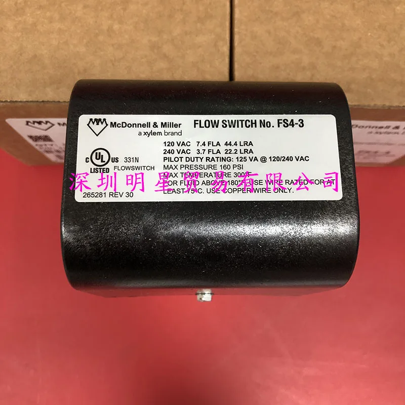 FS4-3 American ITT Flow Switch/water Flow Switch Original Genuine Spot, One Penalty For False One