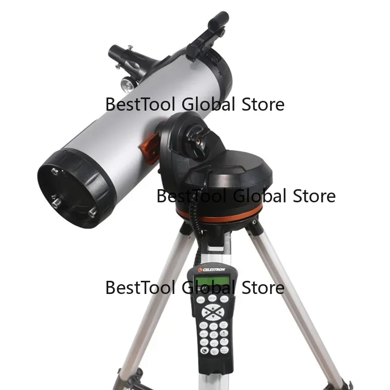 LCM114 114mm Computerized Auto Tracking Astronomical GOTO Digital Telescope with Control Panel
