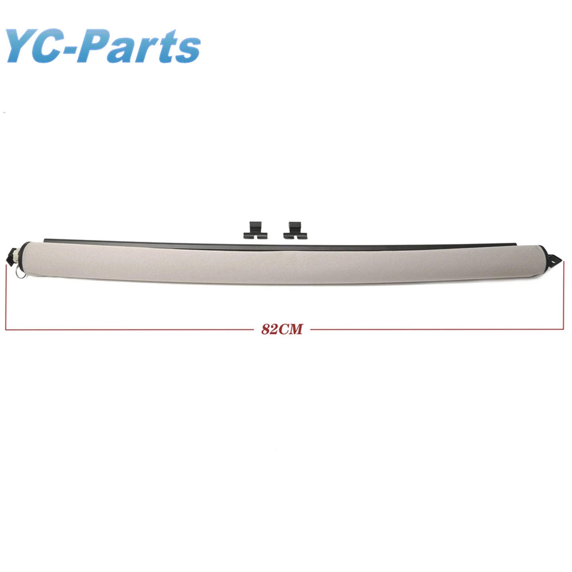 22967967 Grey Sunroof Roller Shutter Sunshade Curtain Blind Assembly 82cm for Buick Envision 20T 28T 532T 6A/MT 7DCT