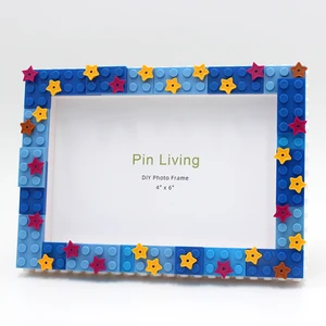 1pc Decoration Photo Diy Frame Star Simple Sky Color Block Frame for Home Decoration Gift Birthday 11 Main Sales Frame with Frame - №2