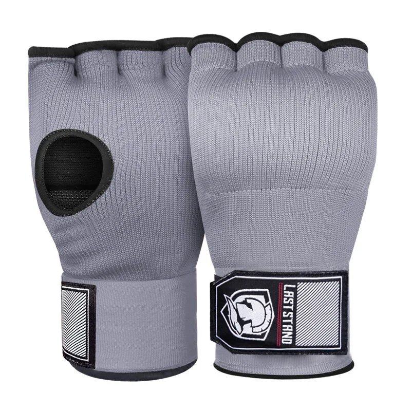 

Boxing Hand Wrap Inner Gloves Half Finger Gel Boxing Glove For Muay Thai MMA Kickboxing Martial Arts Punching Speed Bag Training