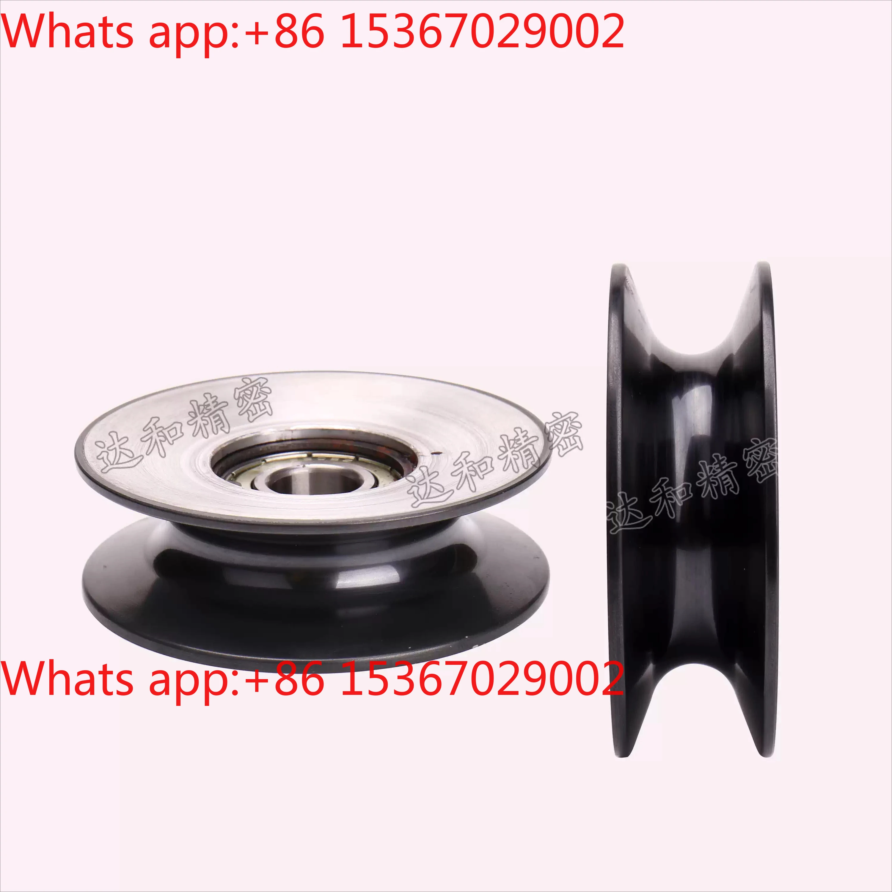 High wear-resistant porcelain spray guide wheel, all-ceramic wire wheel, stranding machine wire drawing machine