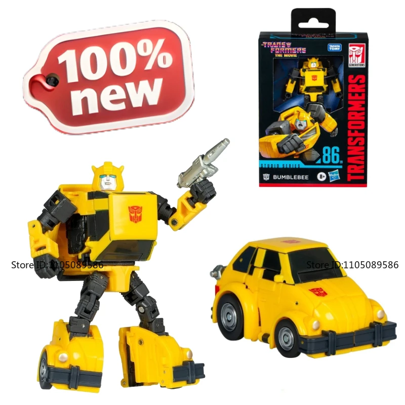 

Совершенно новый точечный трансформер G1 SS-86 29 Class D Bumblebee, оригинальная коробка, подвижная кукла, украшения для студии, фигурка, игрушечный робот, подарок