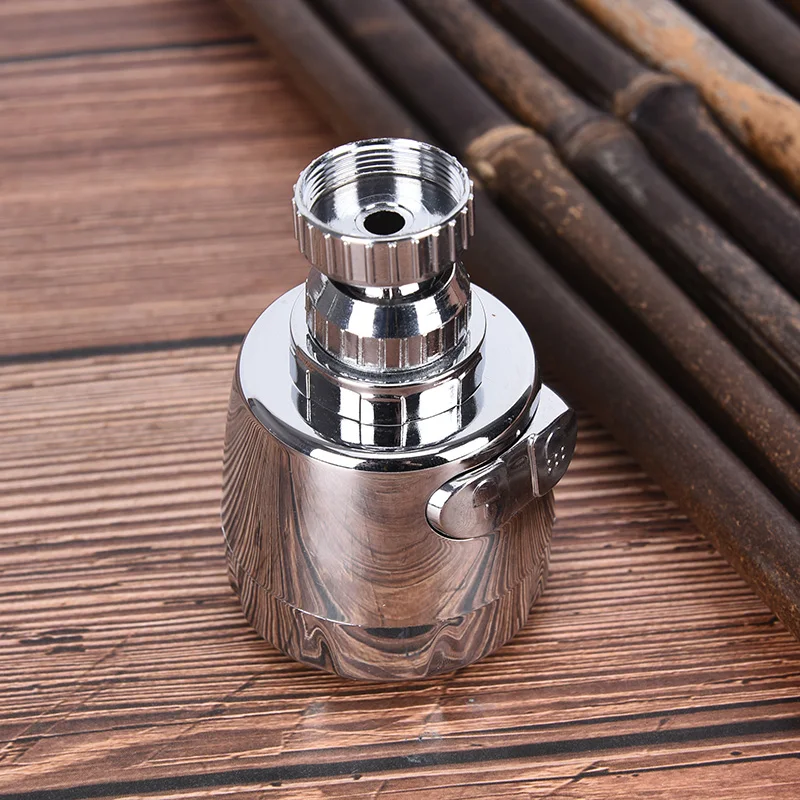 Stainless Steel Kitchen Faucet Stainless Steel Splash-proof Universal Shower Water Rotatable Filter Sprayer
