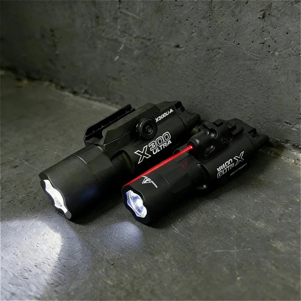 

Новый фонарь-стробоскоп 2026 Light X300 X400 из нейлона для пистолета, светодиодный, для крепления на планку 20 мм, для страйкбола, охоты, подвесной