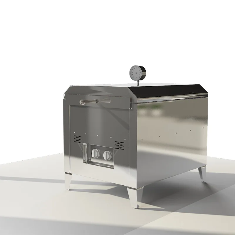 Outdoor pizza oven, freshly baked pizza snack equipment, stand barbecue grill