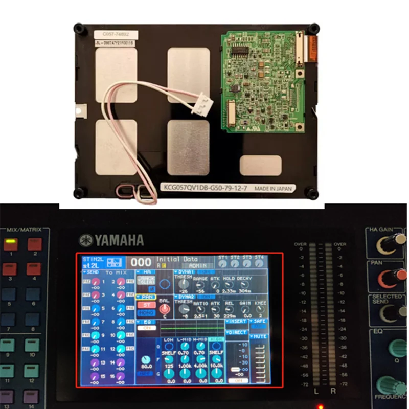 Imagem -02 - Painel de Lcd para Yamaha Consolas de Mistura Digital Display Original para Yamaha Ls9 Motif Xs8 Series Novo