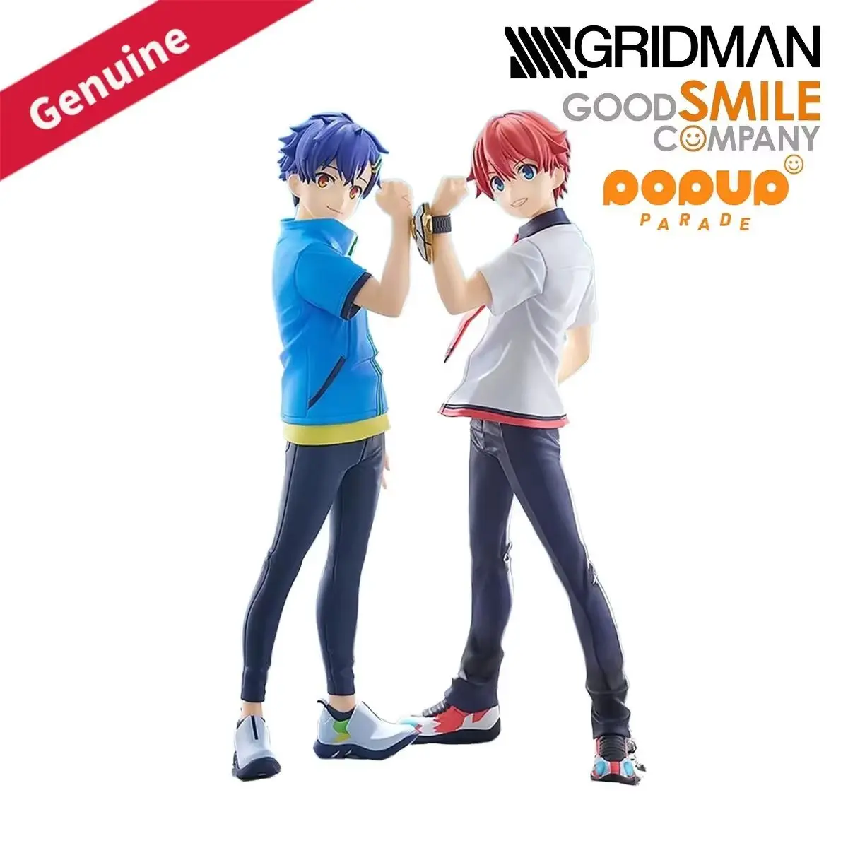 

Original Genuine Good Smile Company Prepainted Pop Up Parade Gridman Universe Asanaka Yomogi Hibiki Yuuta L H=230mm Anime Figure