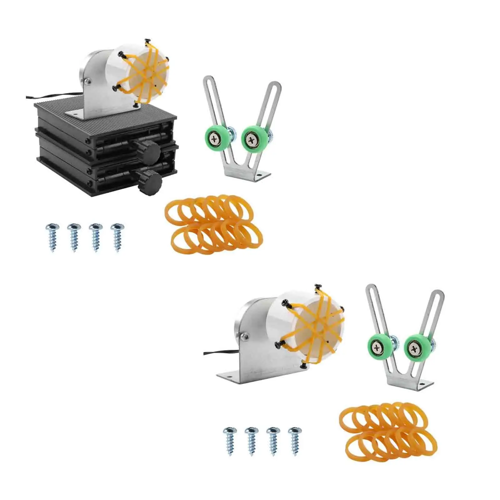 

Fishing Winding Machine Set DIY Fish Tackle Winding and Binding Drying DIY Base Rod Dryer Rod Wrapping for Repair Supplies