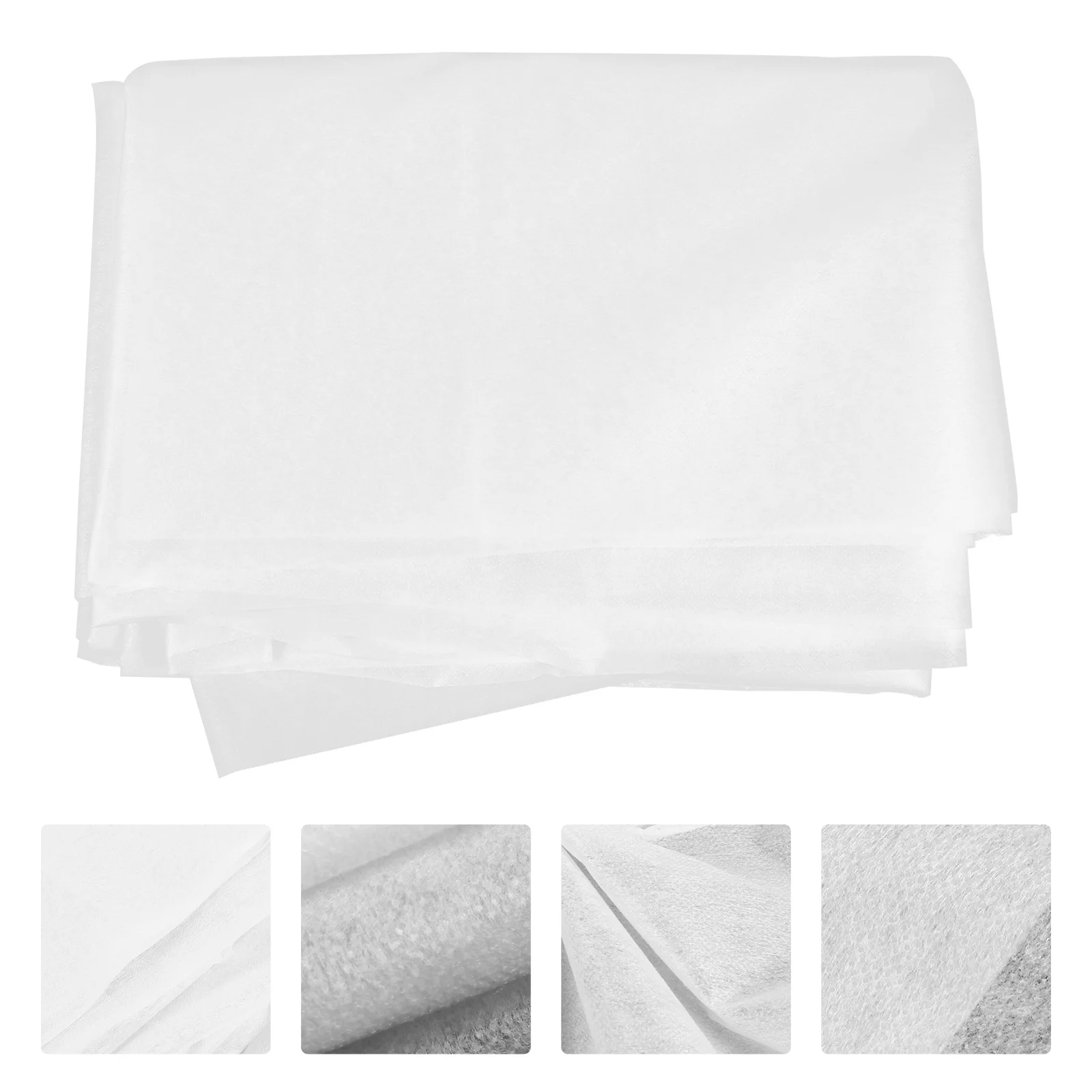 Clothes Embroidery Paper Backing Fusible Interlining for Patch Adhesive Iron-on White DIY