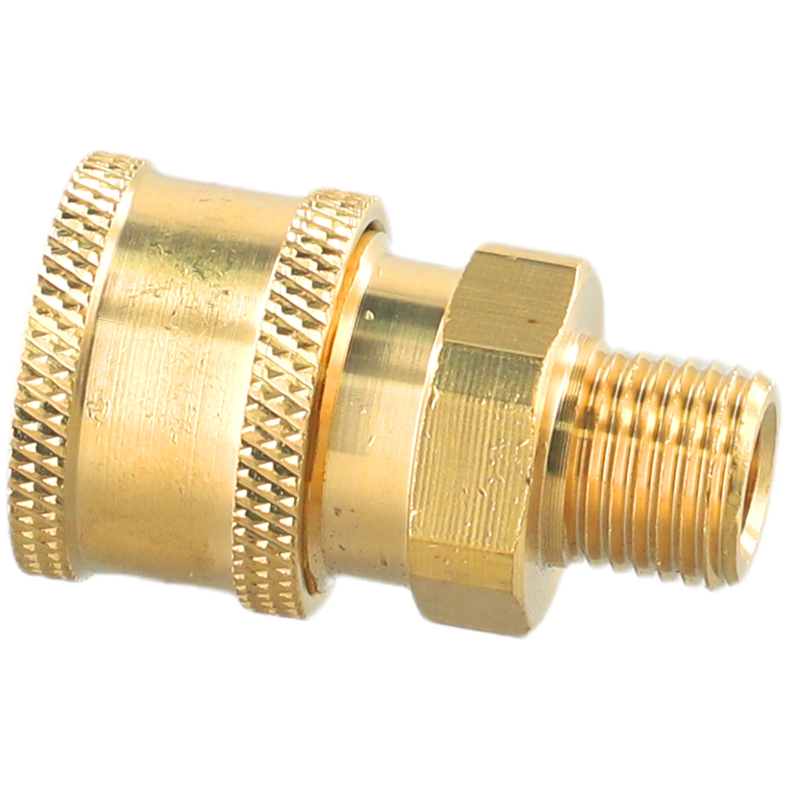 الاتصال السريع غسالة الضغط حديقة المنزل 1 قطعة خرطوم الملحقات مقرنة المعدات المشتركة 5000 PSI M22 إلى 1/4 ذكر