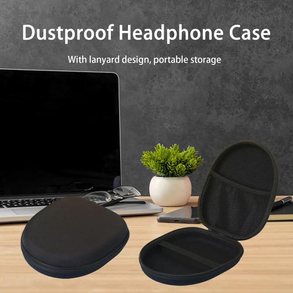 Protective Headphone Case Headphone Case Protective Waterproof Earphone Case with Lanyard Mesh Layer Ideal Headphone for Edifier