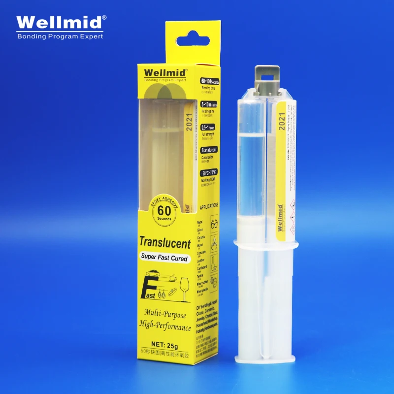

Transparent Instan AB Glue 25g liqui 2Part Resin With Hardener DIY Repair Metal Rapid 60 Seconds Super Fast Cure Epoxy Adhesive