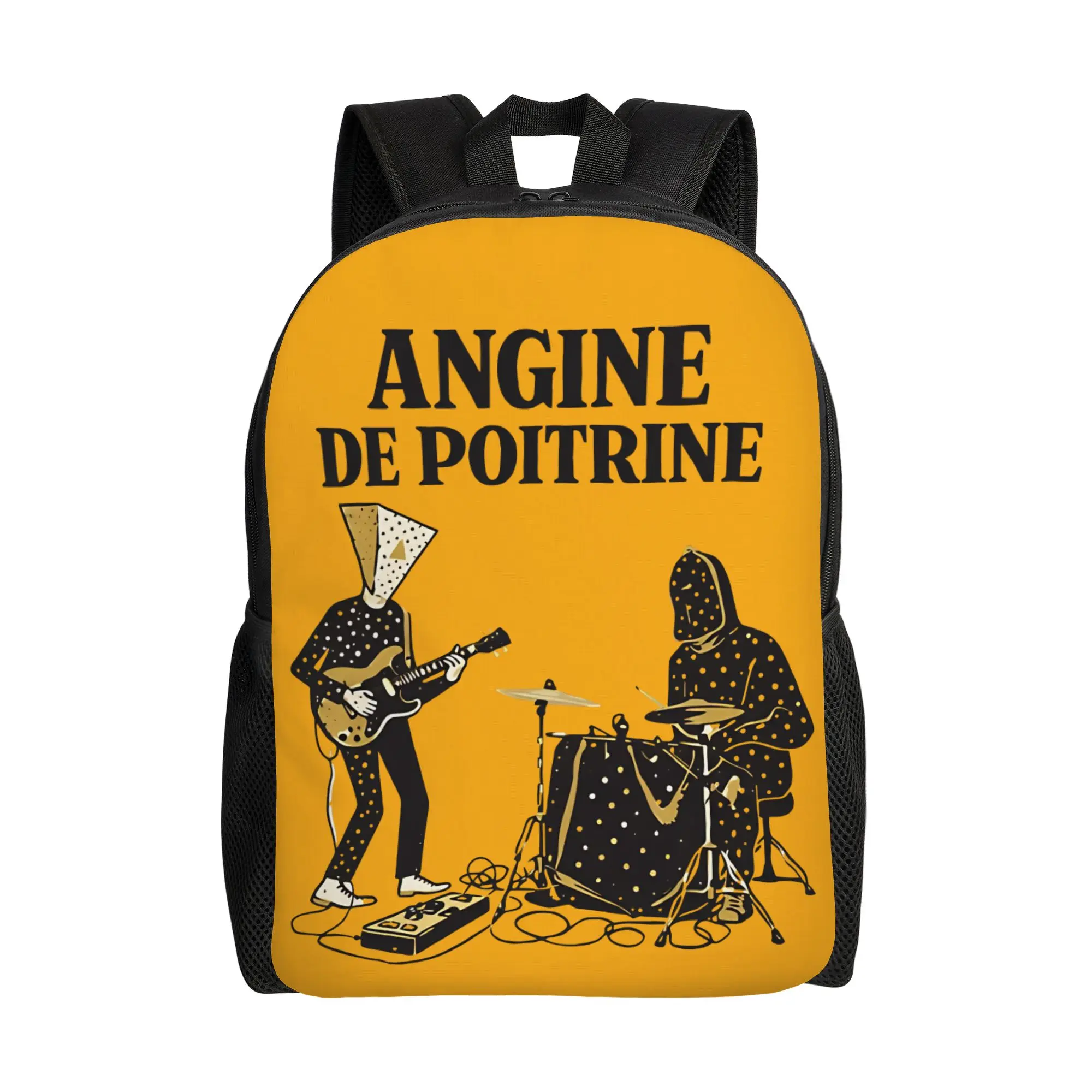 

Рюкзак Angine De Poitrine Rock Music Band для мужчин и женщин, стильный студенческий рабочий рюкзак, холщовые сумки для ноутбуков, спортивные сумки