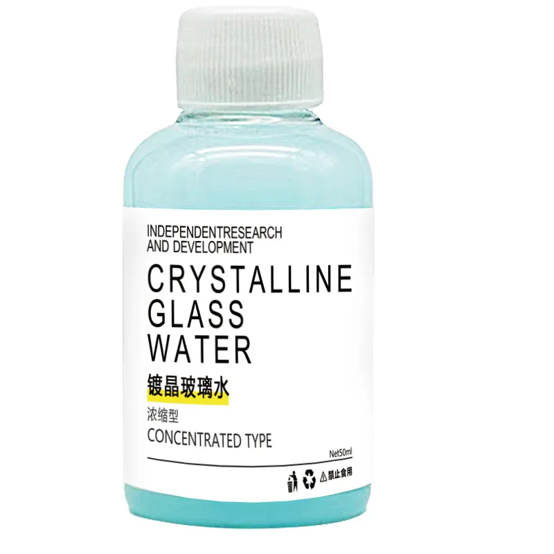 Tergicristallo liquido per acqua concentrato in vetro cristallo Essenza per rimozione pellicola di olio per residui di insetti antipioggia per finestrini dell'auto