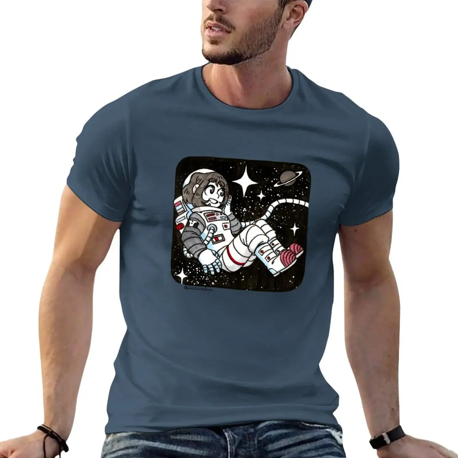 

Astronaut Uraraka T-Shirt customs design your own oversizeds cute tops t shirts for men graphic