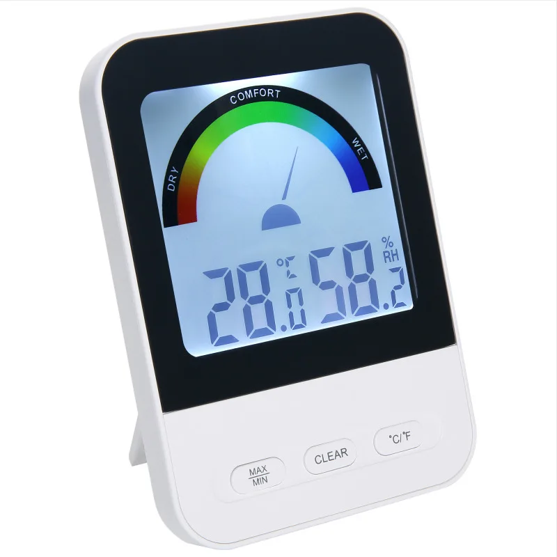 Digital electronic thermometer Indoor thermometer Thermometer Wet and dry comfort