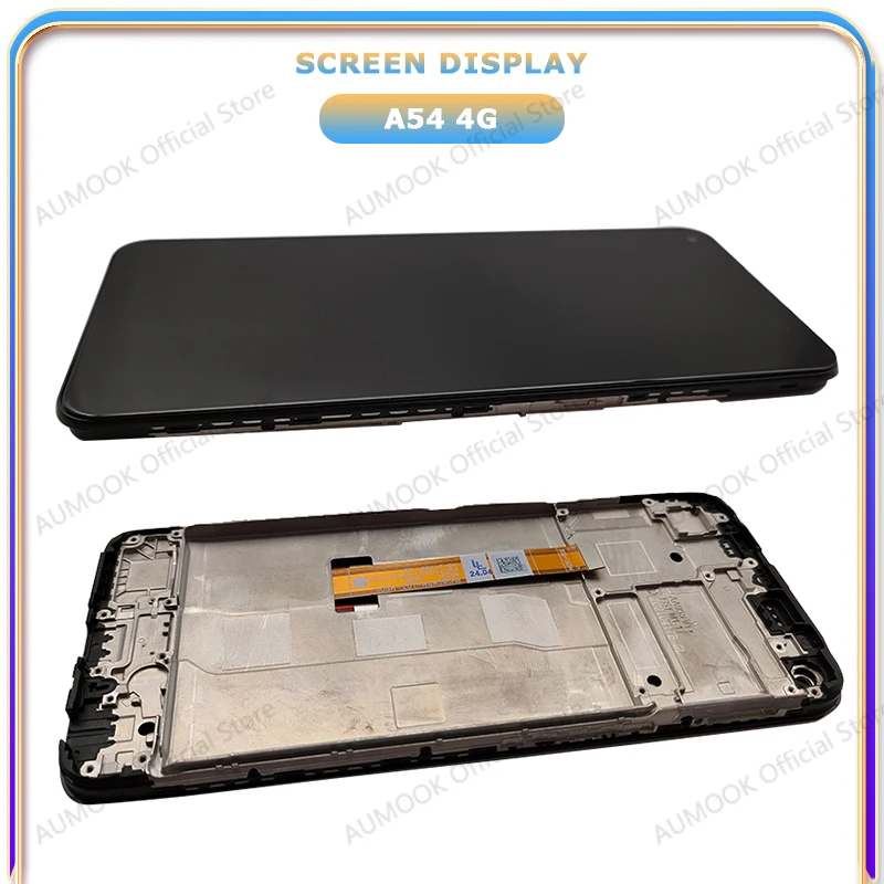 Pantalla IPS LCD para Oppo A54 4G 5G CPH2239 CPH2195 OPG02 con táctil y digitizador con marco, reemplazo de pantalla 3