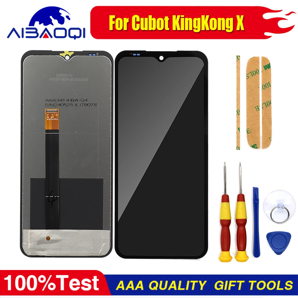 Schermo LCD Di Ricambio Per Cubot Tab Kingkong | Display Touch Screen Con Strumenti Di Installazione | Riparazione Fai Da Te