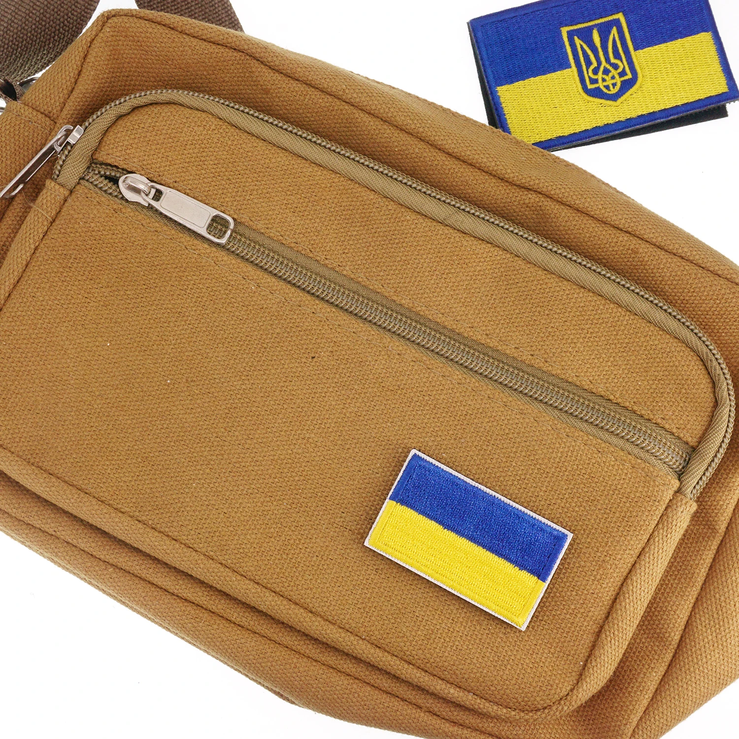 5/1 قطع العلم الأوكراني المطرزة التصحيح أوكرانيا هوك وحلقة شارة الكتف زين للملابس