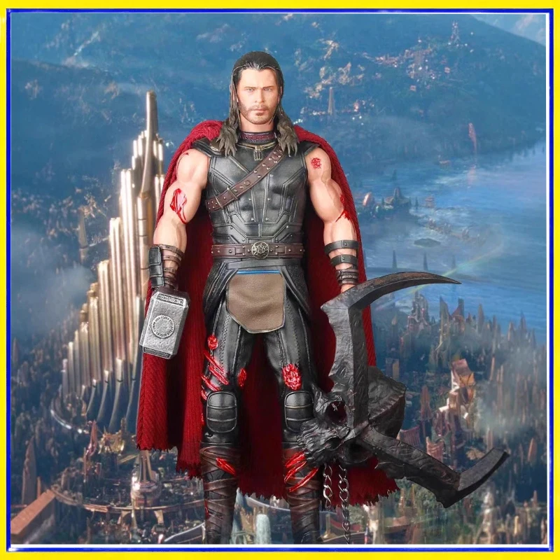 

Team Of Prototyping 1/6 Scale 5.0 Thor Static Action Figure Thor Ragnarok Battle Damaged Collectible Desk DecorFor Marvel Fans