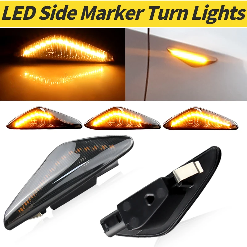 

2 шт. светодиодный указатель поворота, мигалка с проточной водой, мигающий свет для BMW X3 F25 X5 E70 X6 E71 E72 2007-2014, автомобильные аксессуары