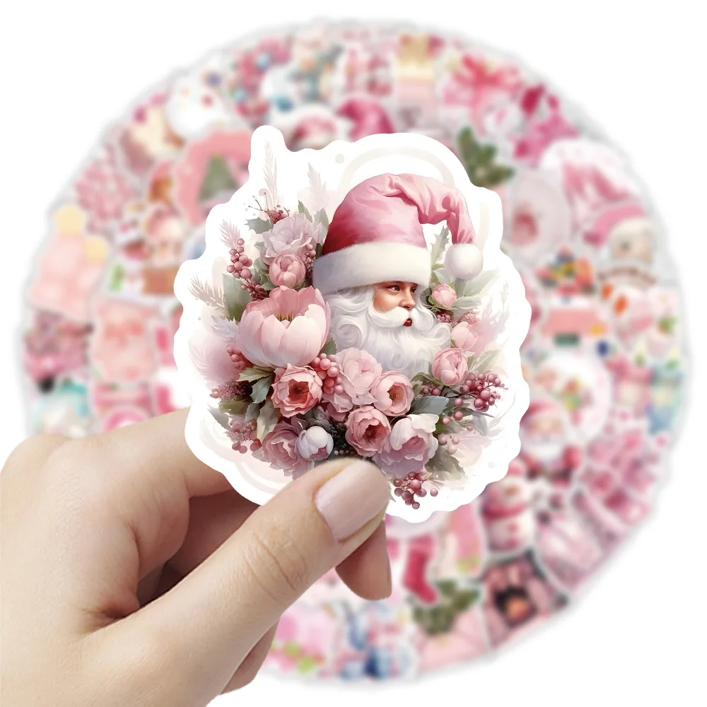 

50/100PCS Cartoon Cute Fun Christmas INS Style Doodle Decorative Stickers Waterproof Decal Children's Toy Gifts for Guitar