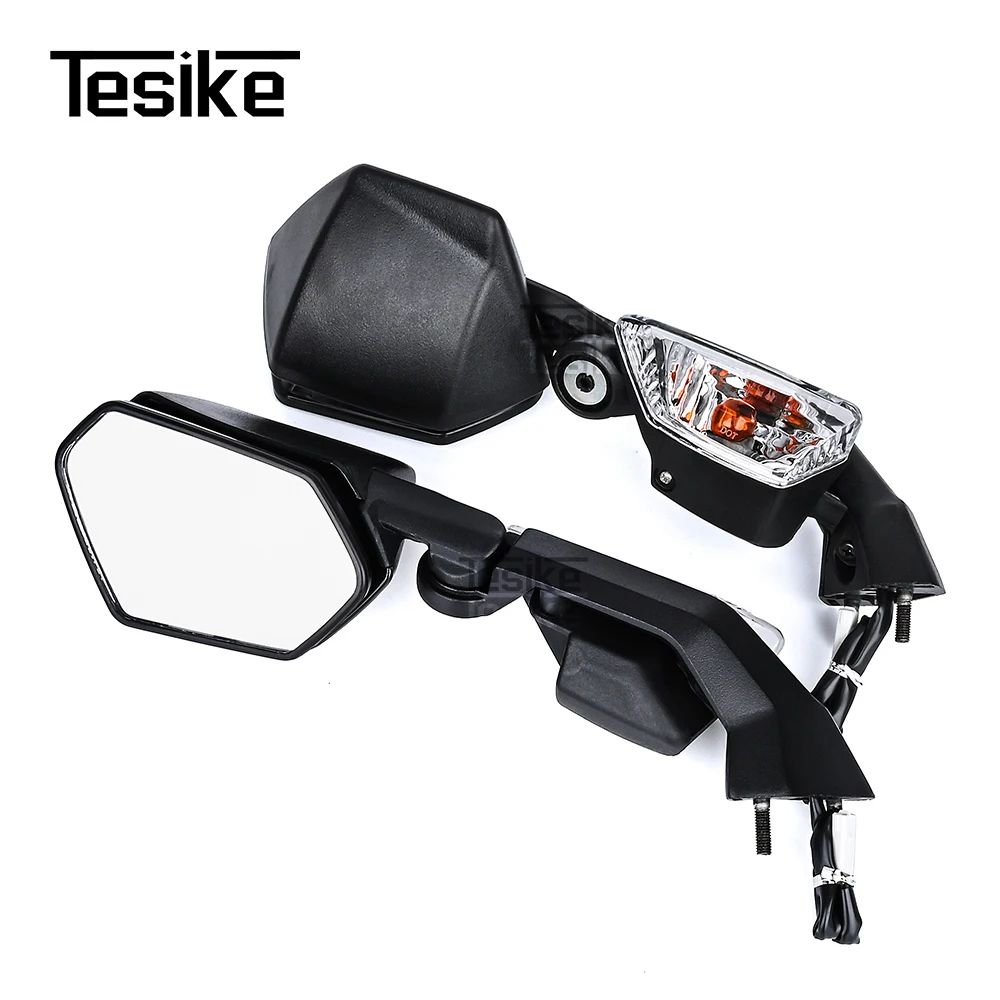 

1 пара зеркал заднего вида для мотоцикла Kawasaki Ninja ZX 6R 2005-2008 ZX 10R 2004-2010, складное зеркало заднего вида