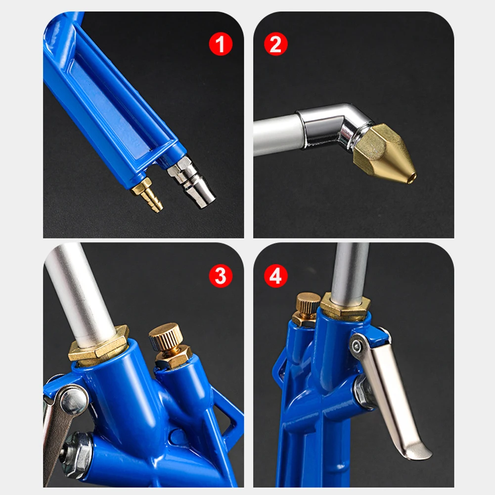 

Oil Sewage Gas High Pressure Spray Pot Mechanical Interiors Cleaning Efficient Pressure Trigger Extended Reach With Hose