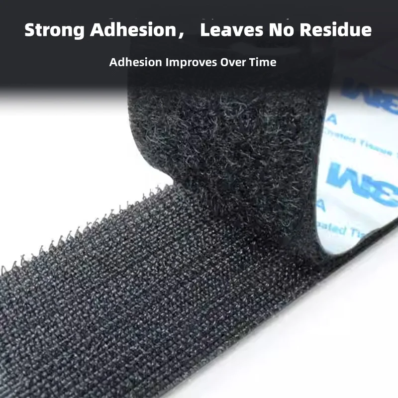 3M Adhesive Hook and Loop Tape - High Strength Sticky Fastener for Screen Windows, Car Mats & Multi-Surface Mounting view 3