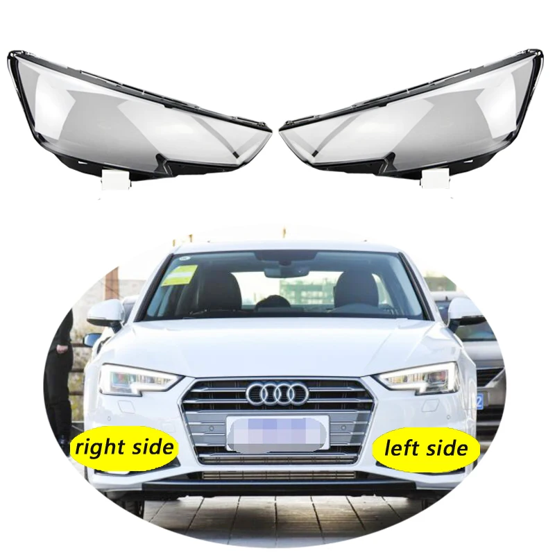

Прозрачная накладка на переднюю фару Audi A4 B10 2017-2019