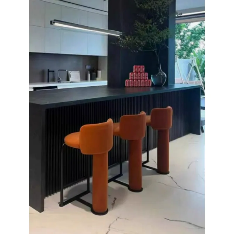 Simple Modern Home Restaurant Island Stool Chair