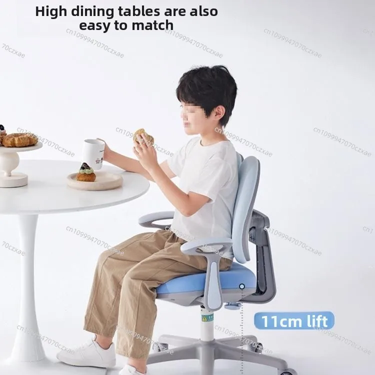 Children's Study Chair, Home Lifting Correction Sitting Posture Chasing Back Chair